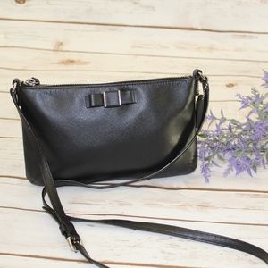 Coach Black Leather Crossbody bag